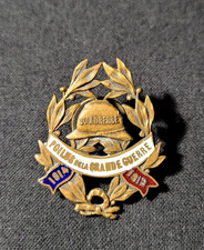 Poilus Badge Medal 1914-1918 of Sainte-Adresse WW1 French Veteran Badge