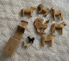 Wooden animal toy made Italy circa early 20th century