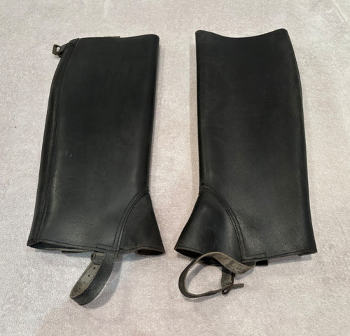 Mini chaps equitation cuir - mini-chaps,