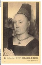 ATBP11-0832-SALON-DE-COLLECTIONS - Musée de bruxelles - H memlinc - Portrait