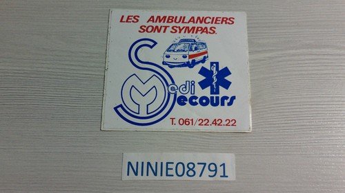 Autocollant les ambulanciers - autocollant,