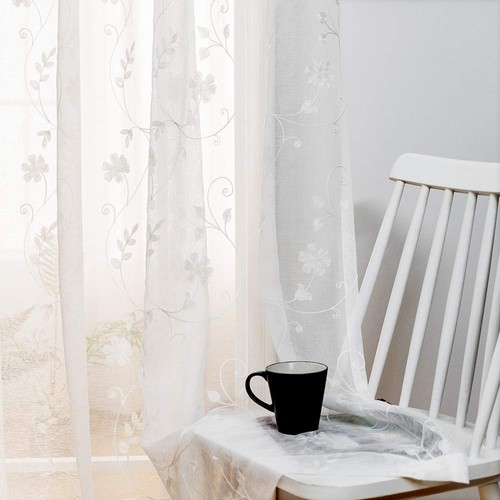 Lot voilages blancs - de,