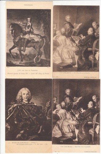 Lot antique postcards - 4,