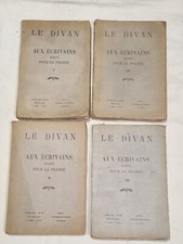 Rare LE DIVAN aux Ecrivains