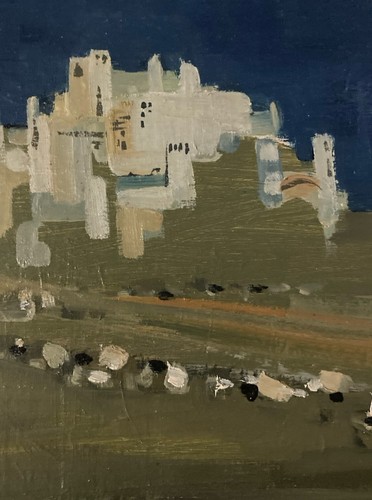 Peinture cubiste orientaliste - peinture,