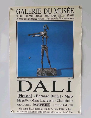 Salvador dali original french - salvador,