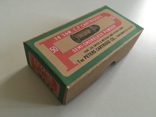 Peters cartridges box - 38,