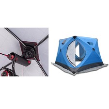 Porte-canne à pêche rotatif