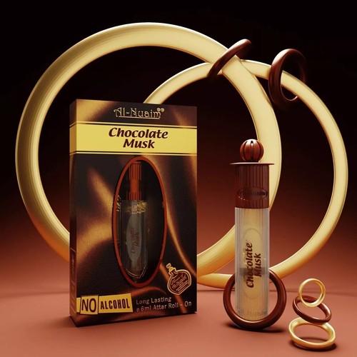 Nuaim chocolate musk roll - musk,