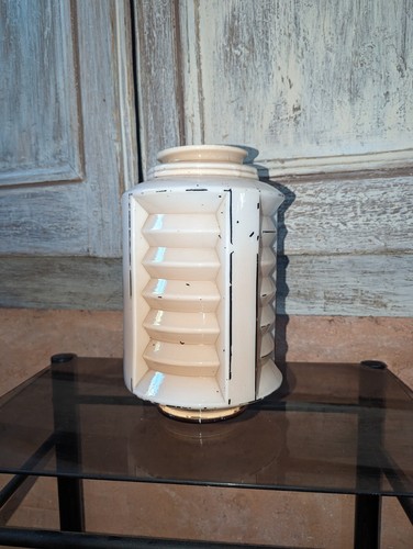 Verre lampe art deco - de,