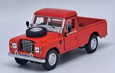 CARARAMA, LAND ROVER Séries III Pick-up rouge, échelle 1/43, CAR54043