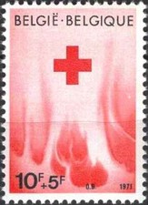 Timbre Croix Rouge Belgique 1588 ** (52722BC)