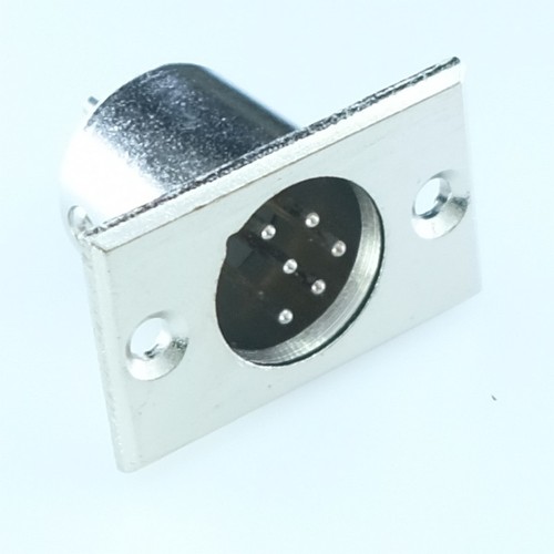 Embase xlr broches mâle - xlr,