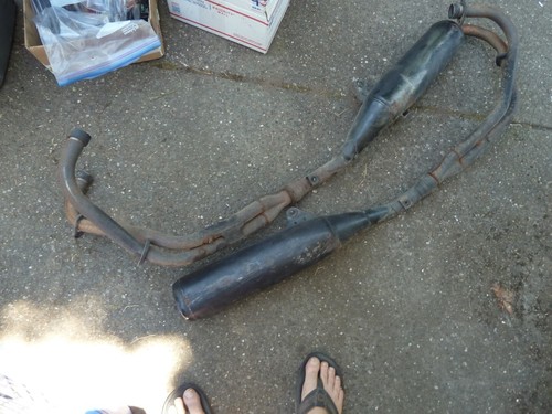 Exhaust system stock solid - stock,