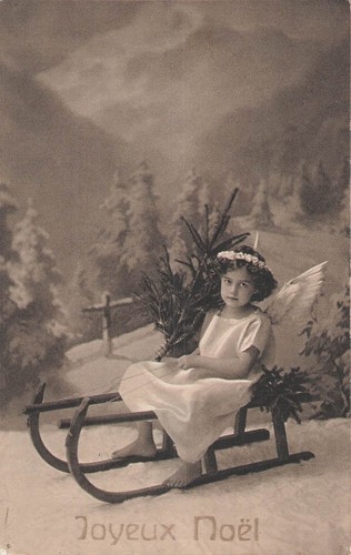 Noel petite fille ange - petite,