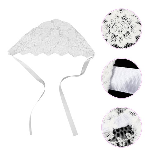 Bonnet dentelle pour bébé - en,