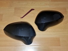 2 carbon mirror caps exterior