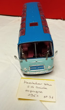 miniature bus du monde  kasbohrer  setra s 14 saida  espagne   ixo hachette