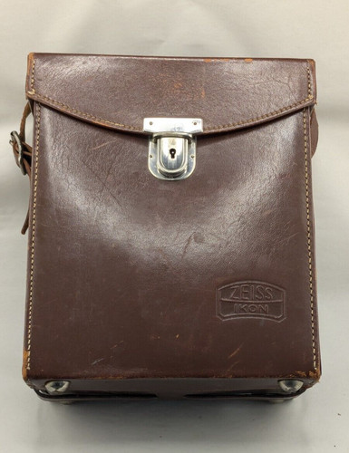 Sacoche cuir marron - en,