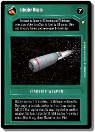 Intruder missile star wars - (d),