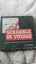 ANCIEN JEU DE SOCIETE " SCRABBLE DE VOYAGE " EN BOITE