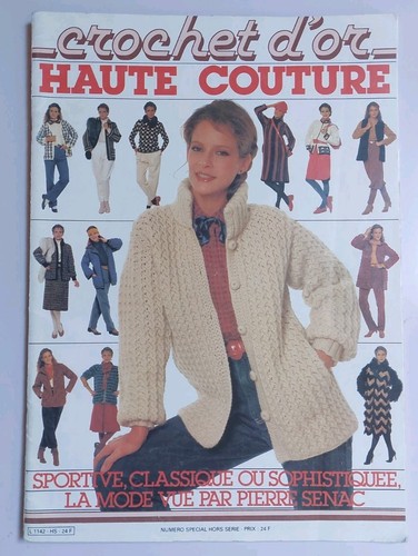 Crochet haute couture - d'or.,