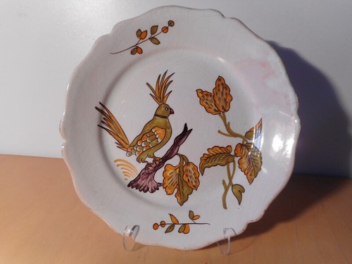 Assiette ancienne faience