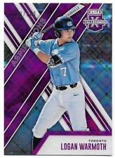 2017 Elite Extra Edition LOGAN WARMOTH Purple Aspirations /200 Blue Jays #22