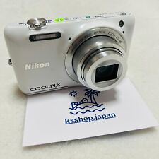 Nikon COOLPIX S6600 Natural White 16.0MP Digital Camera used item from Japan