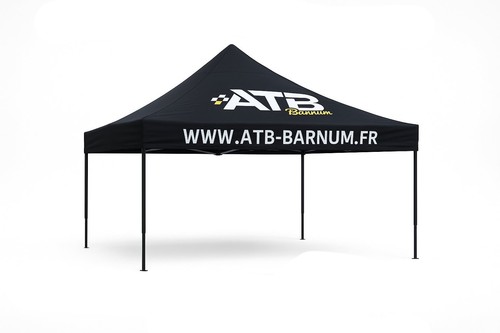 Barnum pliant 3x3m - , noire
