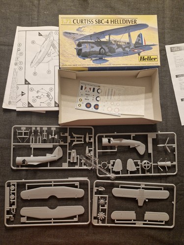 Maquette avion ww2 heller 72 - maquette,