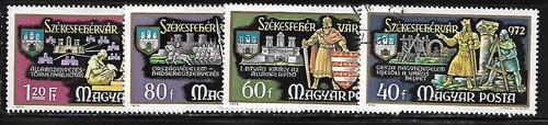 Hongrie 1972 yvert 2248 - 1972, 2248/51