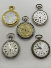 Lot 5 Montres À Gousset