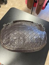 Christian Dior Sac de Ville Monogram Lining Vintage