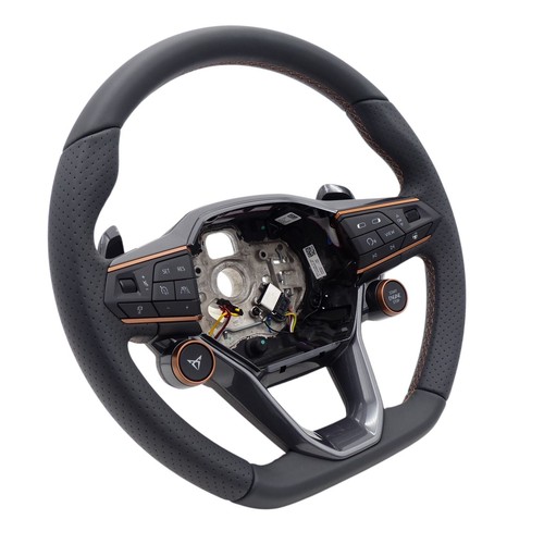 Volant chauffant cuir - cm,