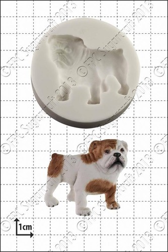 Moule silicone bulldog - moule,