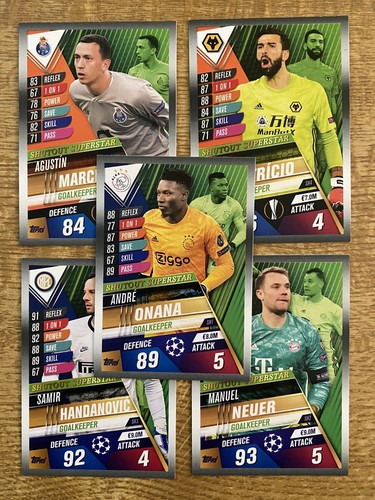 Match attax 101 shut - 19/20, out