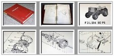 Deutz F3L 514 Tractor 50 HP Spare Parts List Spare Parts Catalog Parts List 1965