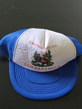 Black Forest Schwarzwald Foret Noir Trucket Hat Snapback Blue OSFM