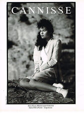 1987 ADVERTISING ADVERTISEMENT 094 CANISSE ready to wear fashion