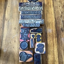 Lot de tampons anciens Frises