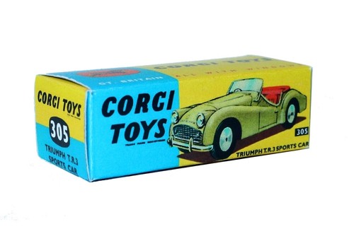 Corgi toys boîte box - , repro