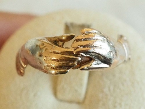 Bague foi ancienne argent - bague,