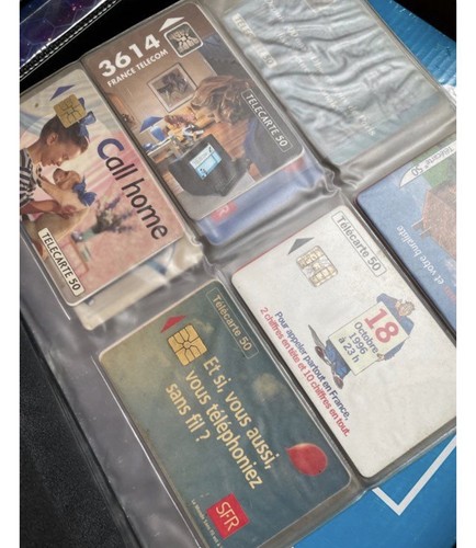 Lot carte téléphonique