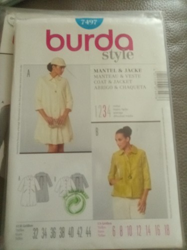 Patron burda 7497 - burda, n°7497