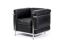 Authentic Cassina LC2 Black