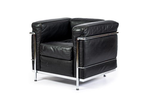 Authentic cassina lc2 - cassina, black
