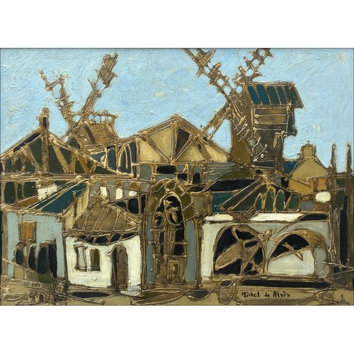 Alvis michel huile sur - michel,