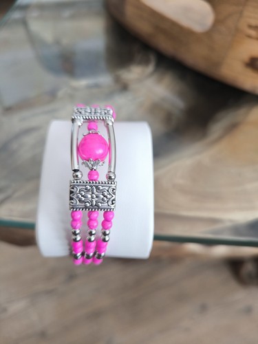Bracelet breloques perles - bracelet,