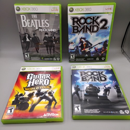 Lot xbox 360 rock - lot, of